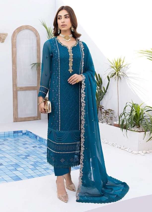 Mahnur Fashion Mahnur Vol-13 Hittest Pakistani Bridal Designer Suit On Wholesale