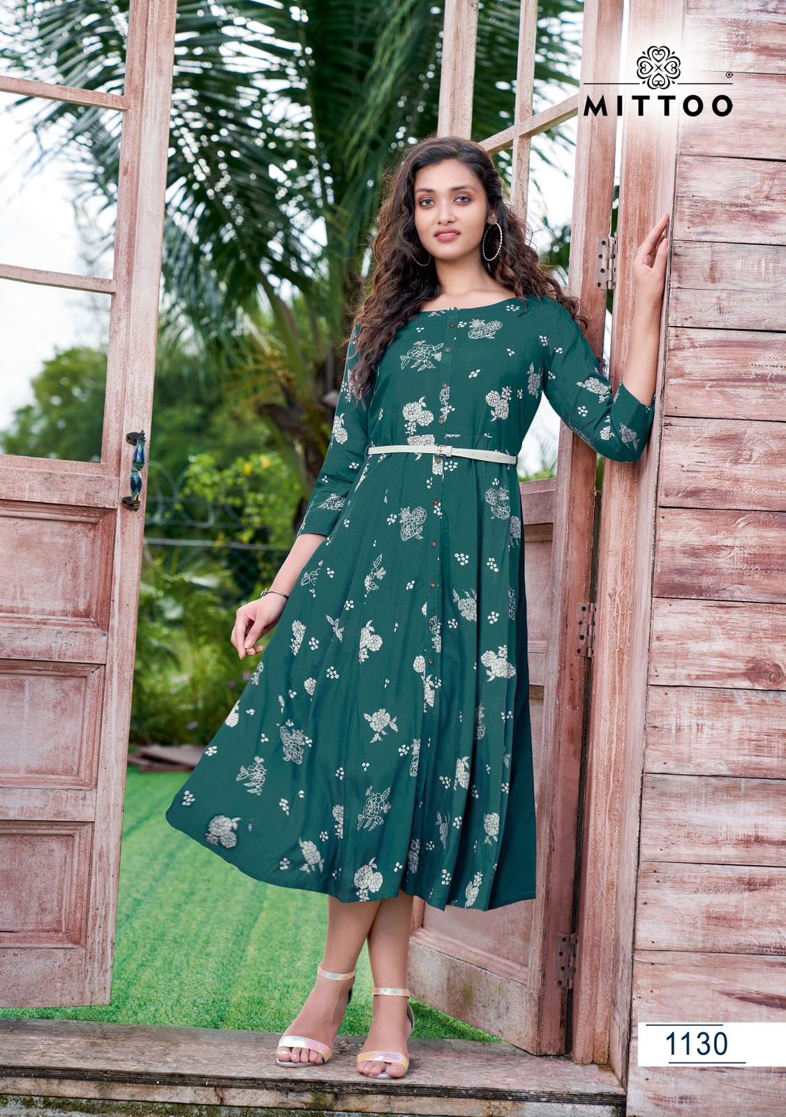 Mittoo Belt Vol 12 Fancy Rayon Printed Designer Kurti On Wholesale