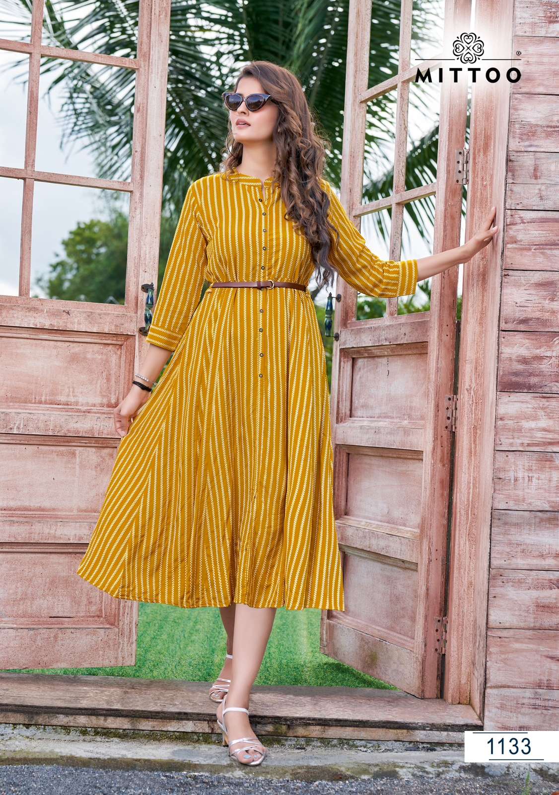 Mittoo Belt Vol 12 Fancy Rayon Printed Designer Kurti On Wholesale