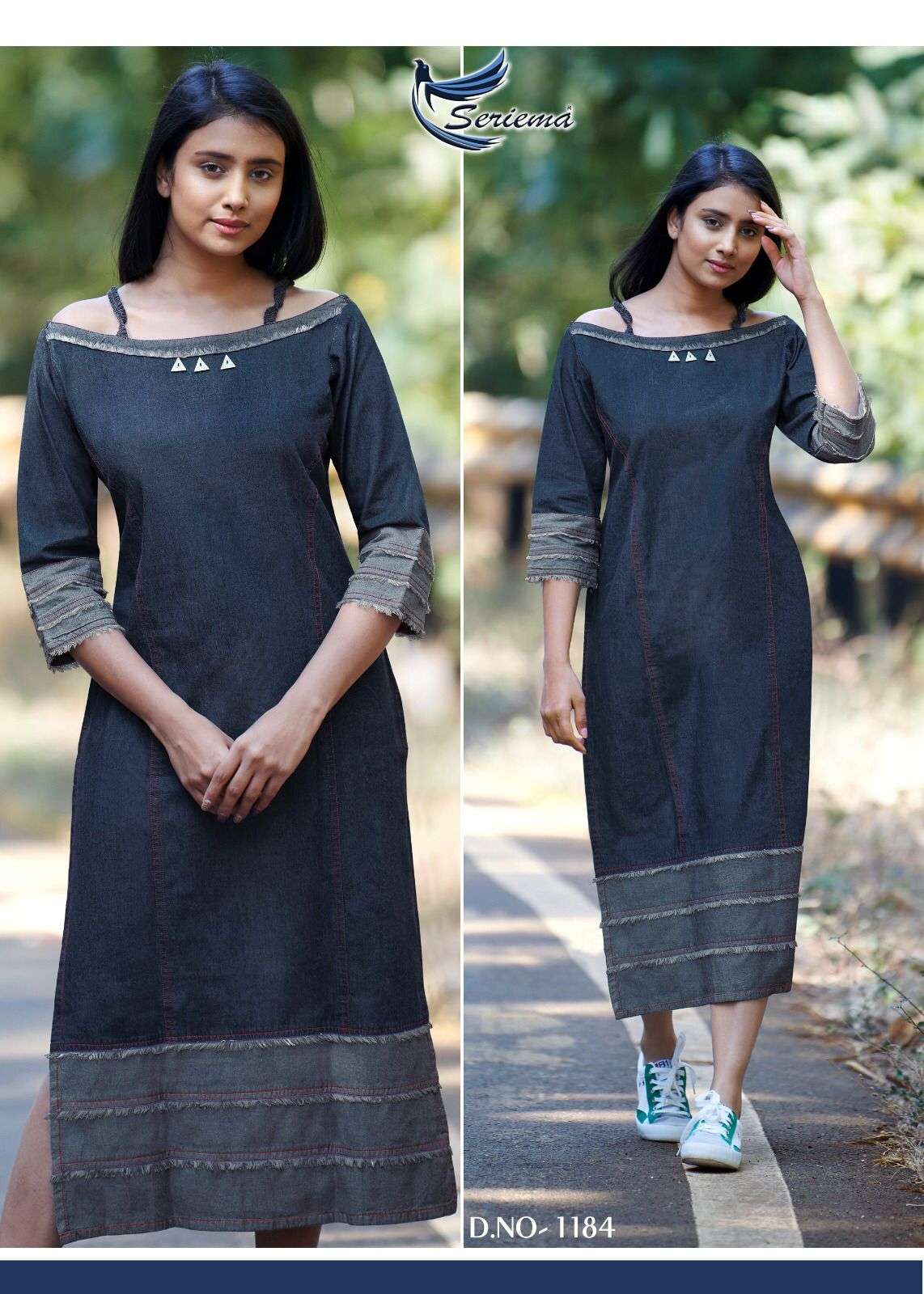 Serimea Kumb Capture 4 Pure Cotton Denim Western Fashion On Wholesale