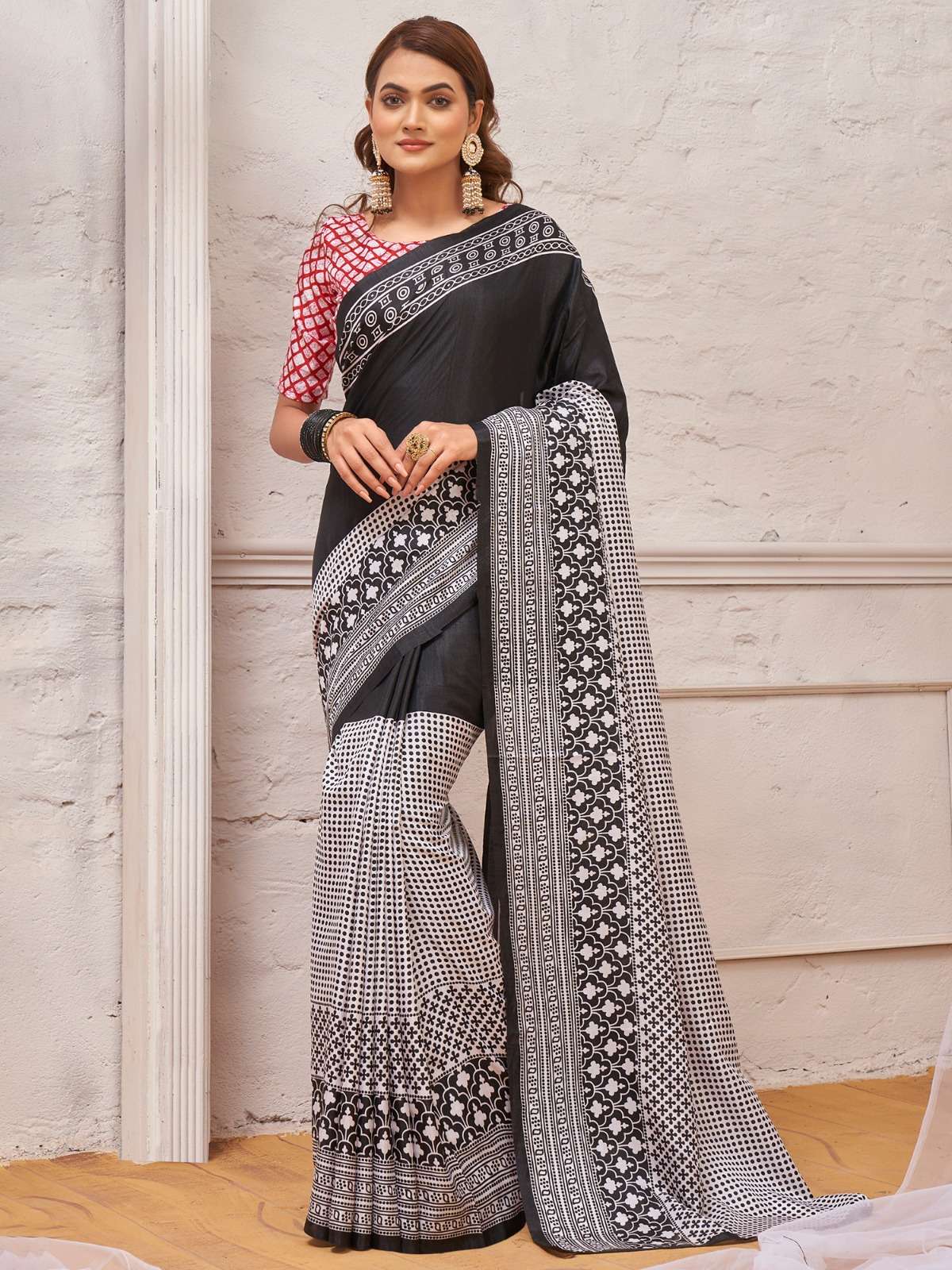 Apple Wholesale Hit Of Koko Designer Printed Dola Silk Saree Collection 