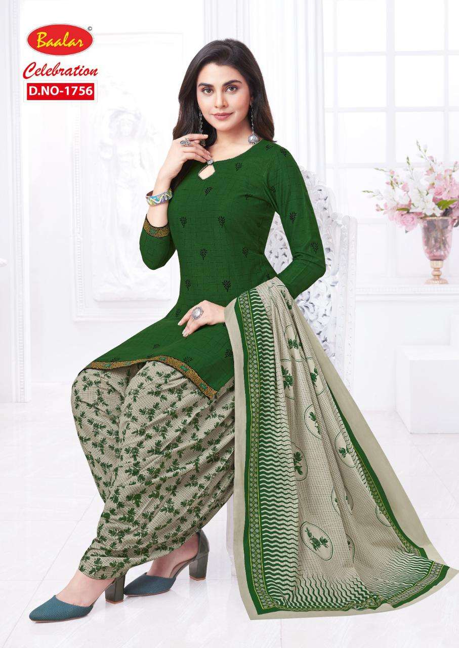 Baalar Celebration Vol 17 Pure Cotton Printed Top Bottom With Dupatta On Wholesale