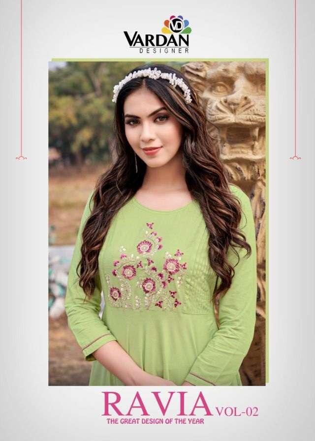 Ravia Vol-2  Long Kurtis wholesale price 