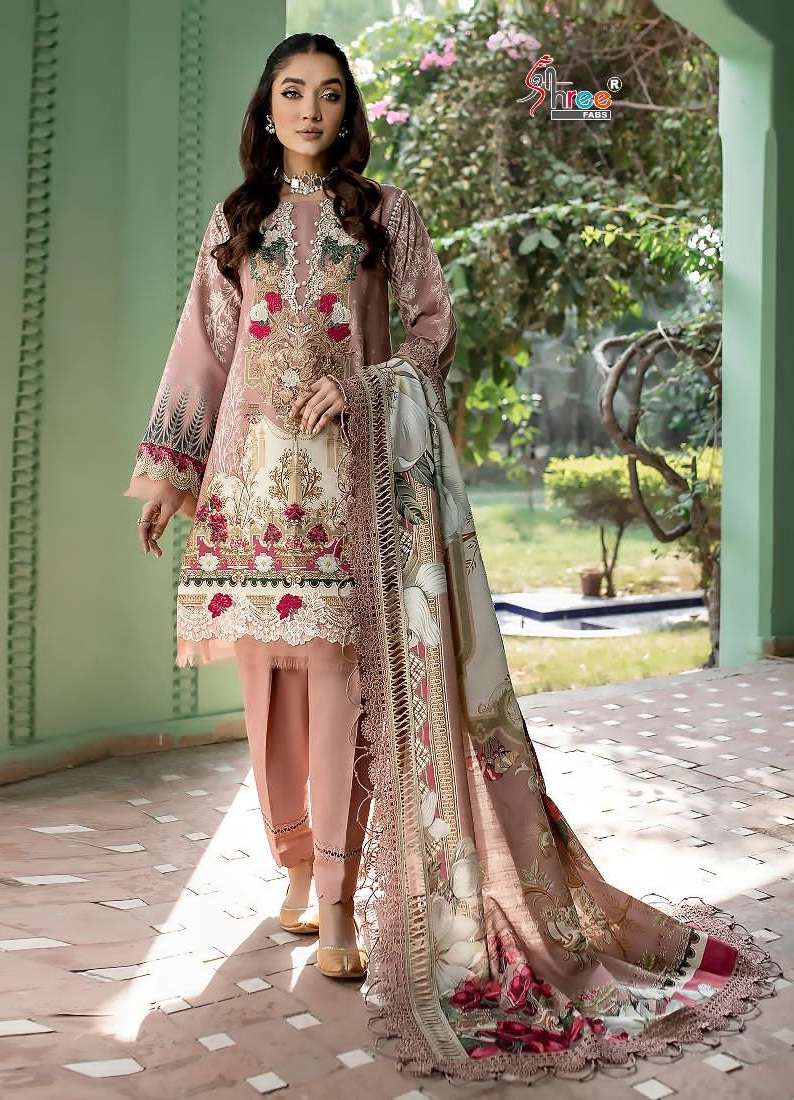 Shree Fabs Firdous Vol 26 Pure Cotton Print With Exclusive Patches Work On Wholesale