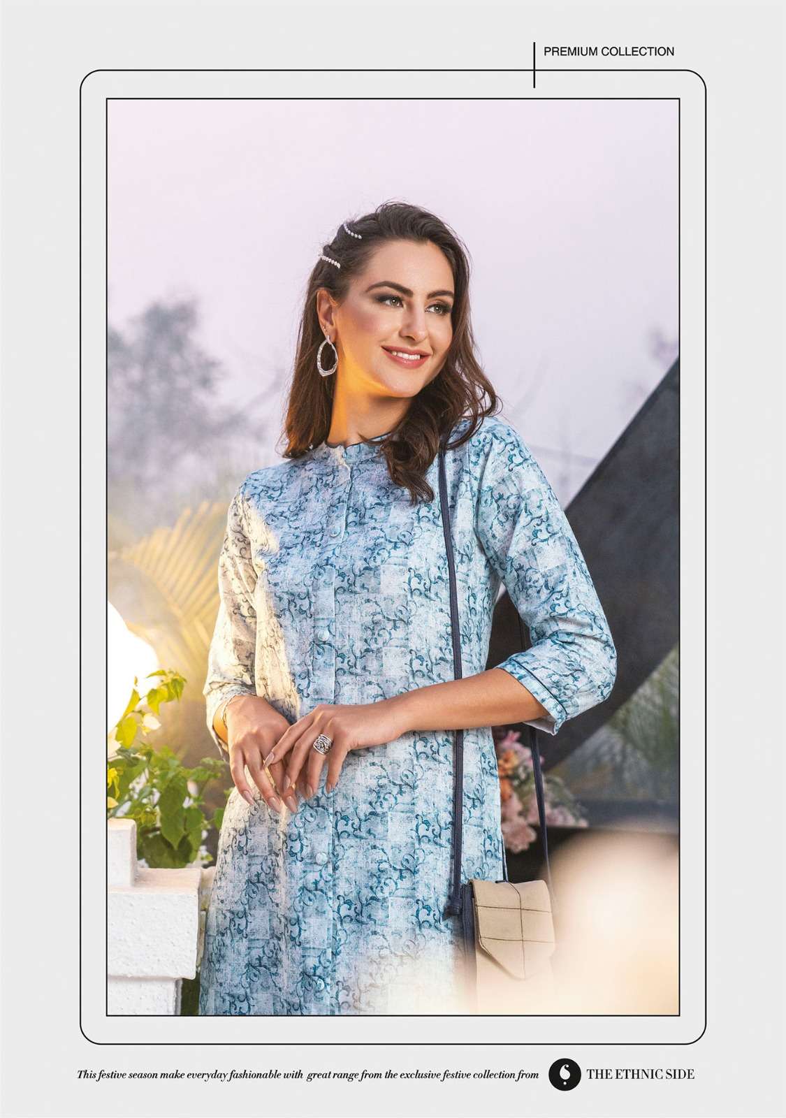 HIE SOOBR CATALOG LINENS SUMMER COOLERS  CONCEPT KURTI ONLY 