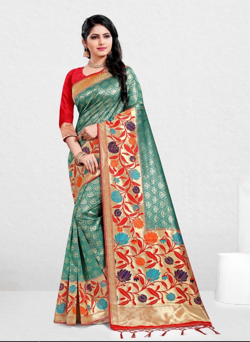 Kilpa catalogue for Multy Banarasi sarees wholesale price 