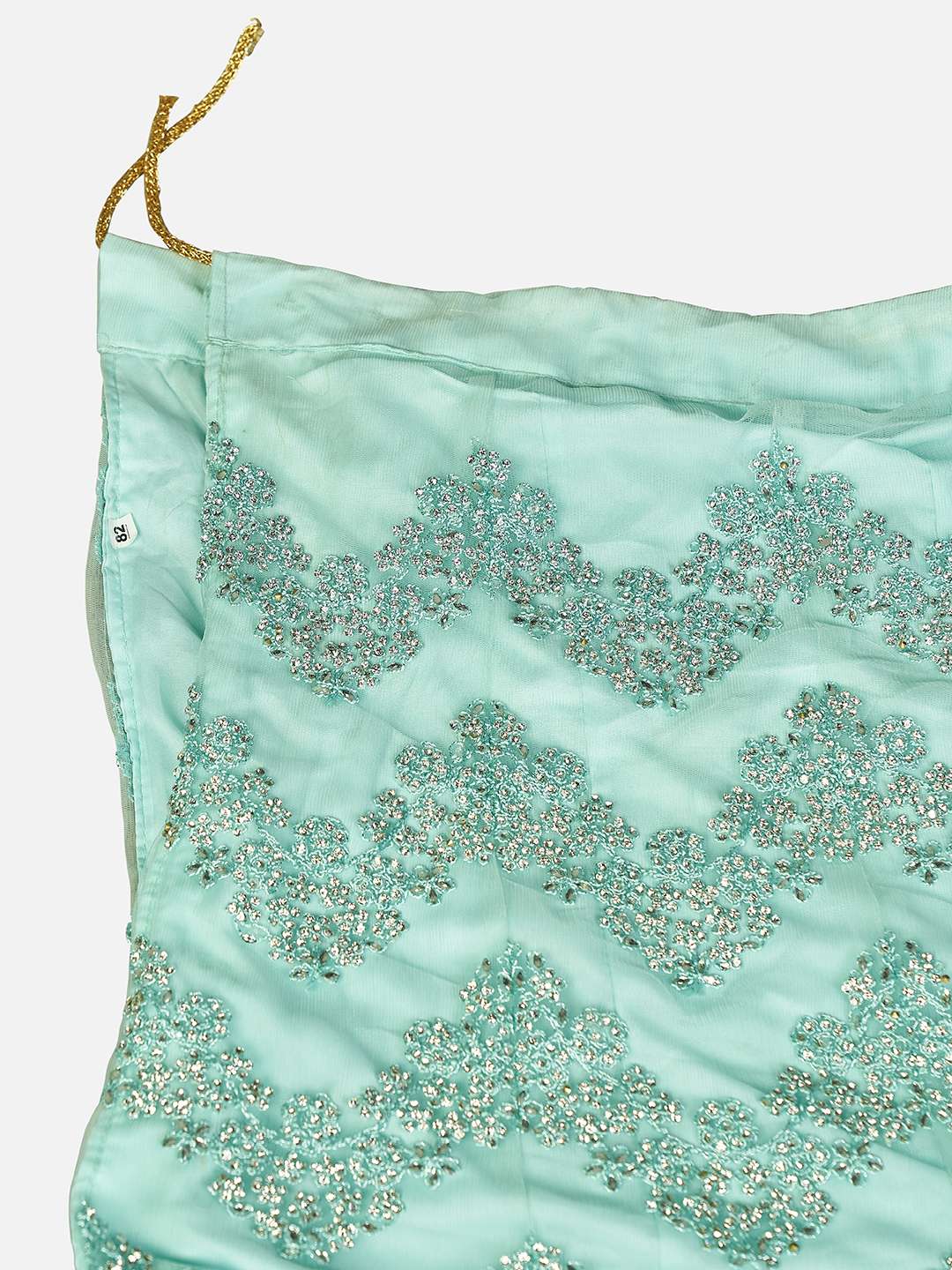 Light Pista Color Lehenga Choli For Multiple occasion n Function 