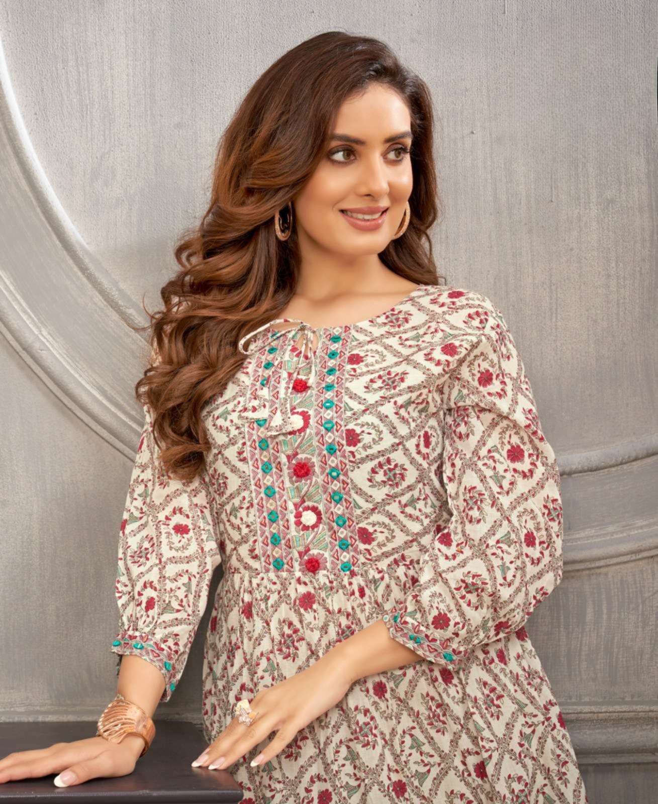 Sabella TUNIC  Vol 1 Kurtis collection 4 piecs set 