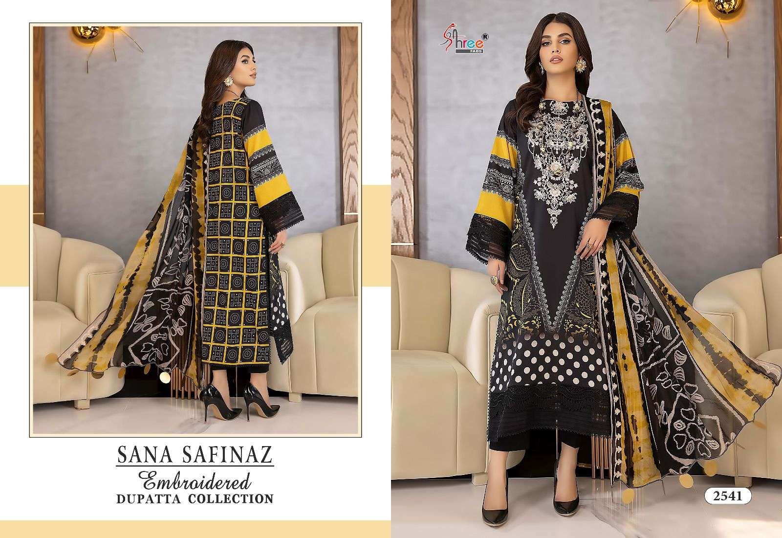 SANA SAFINAZ  EMBROIDERED DUPATTA COLLECTION VOL-1