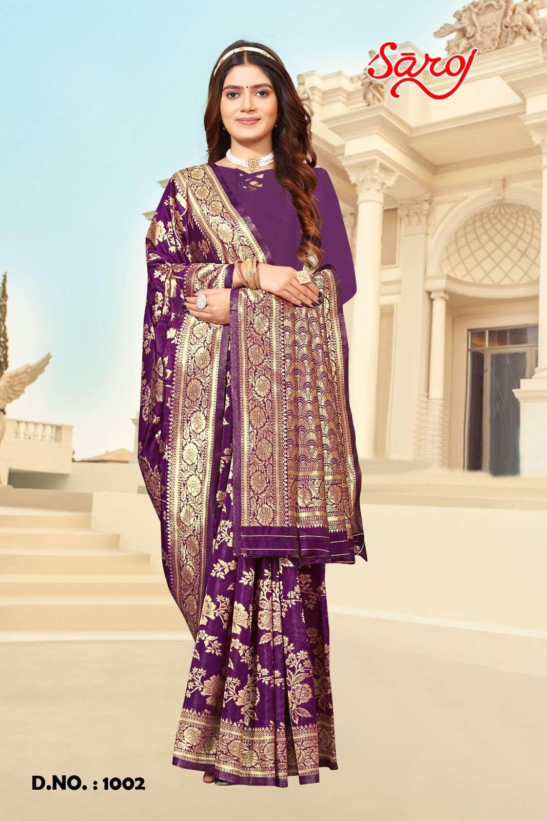 Saroj textile presents Kaamya vol 4 banarasi sarees catalogue