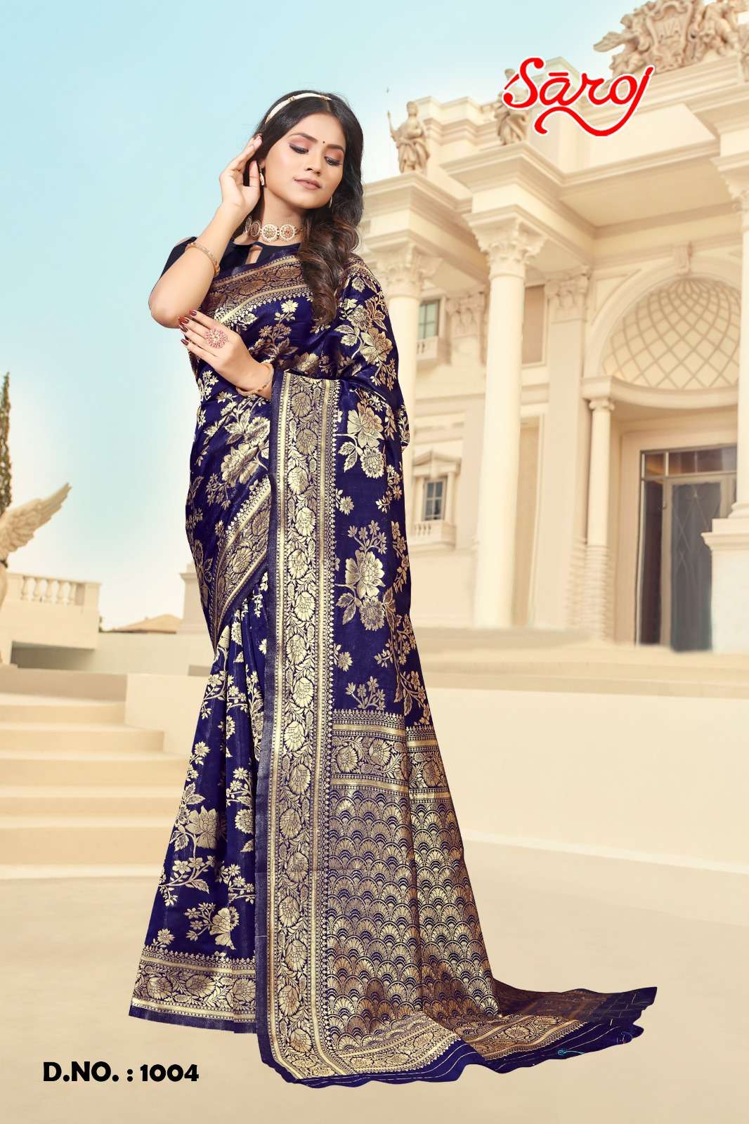 Saroj textile presents Kaamya vol 4 banarasi sarees catalogue
