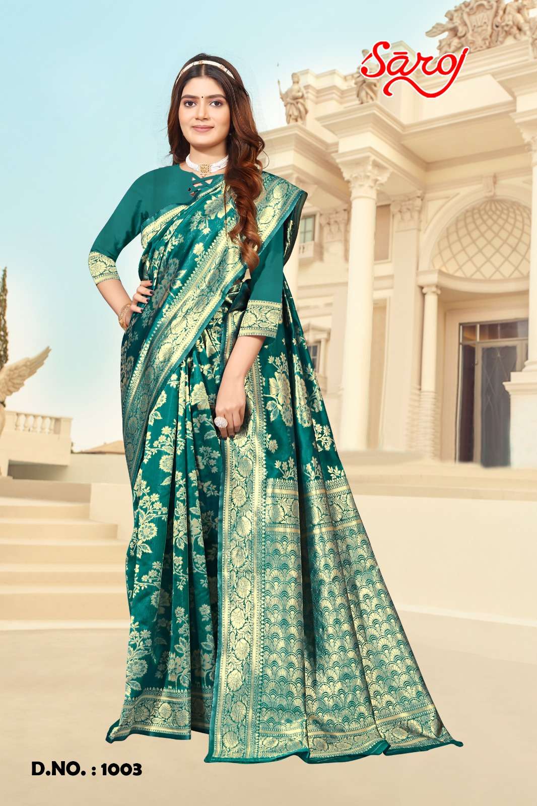Saroj textile presents Kaamya vol 4 banarasi sarees catalogue