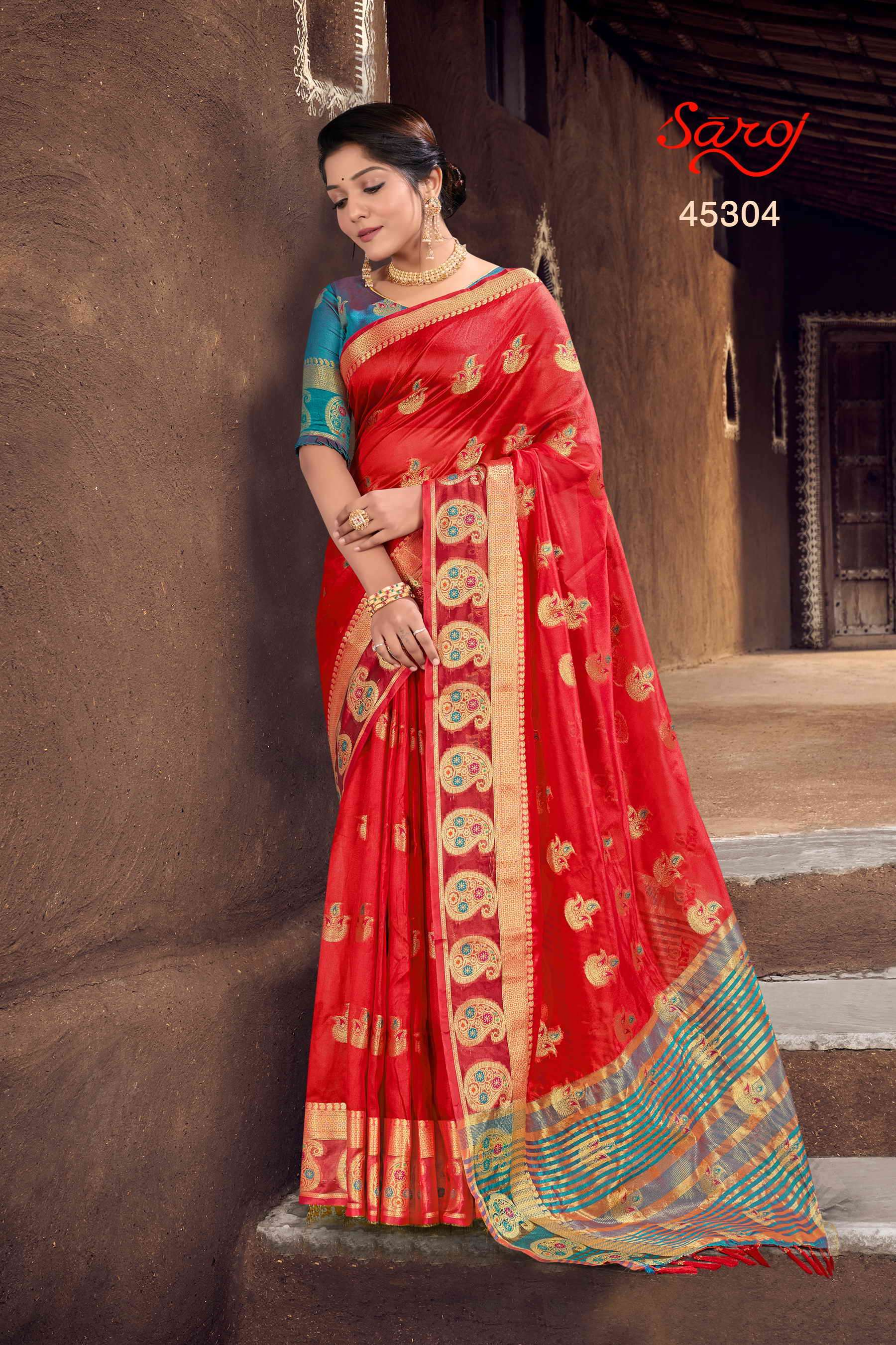 Saroj textile presents Shreekala Banarasi sarees catalogue