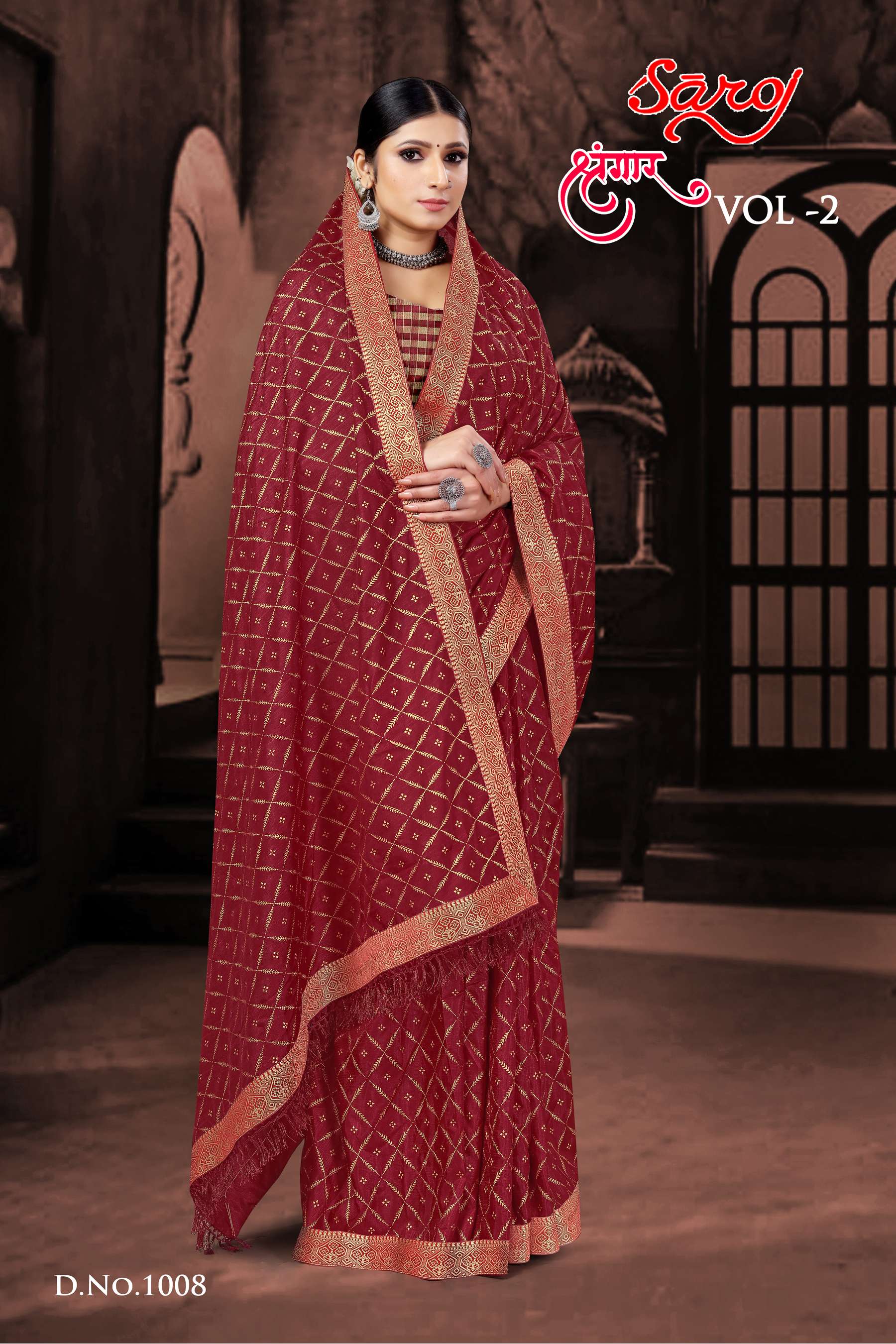 Saroj textile presents Shrungaar vol 2 casual sarees catalogue