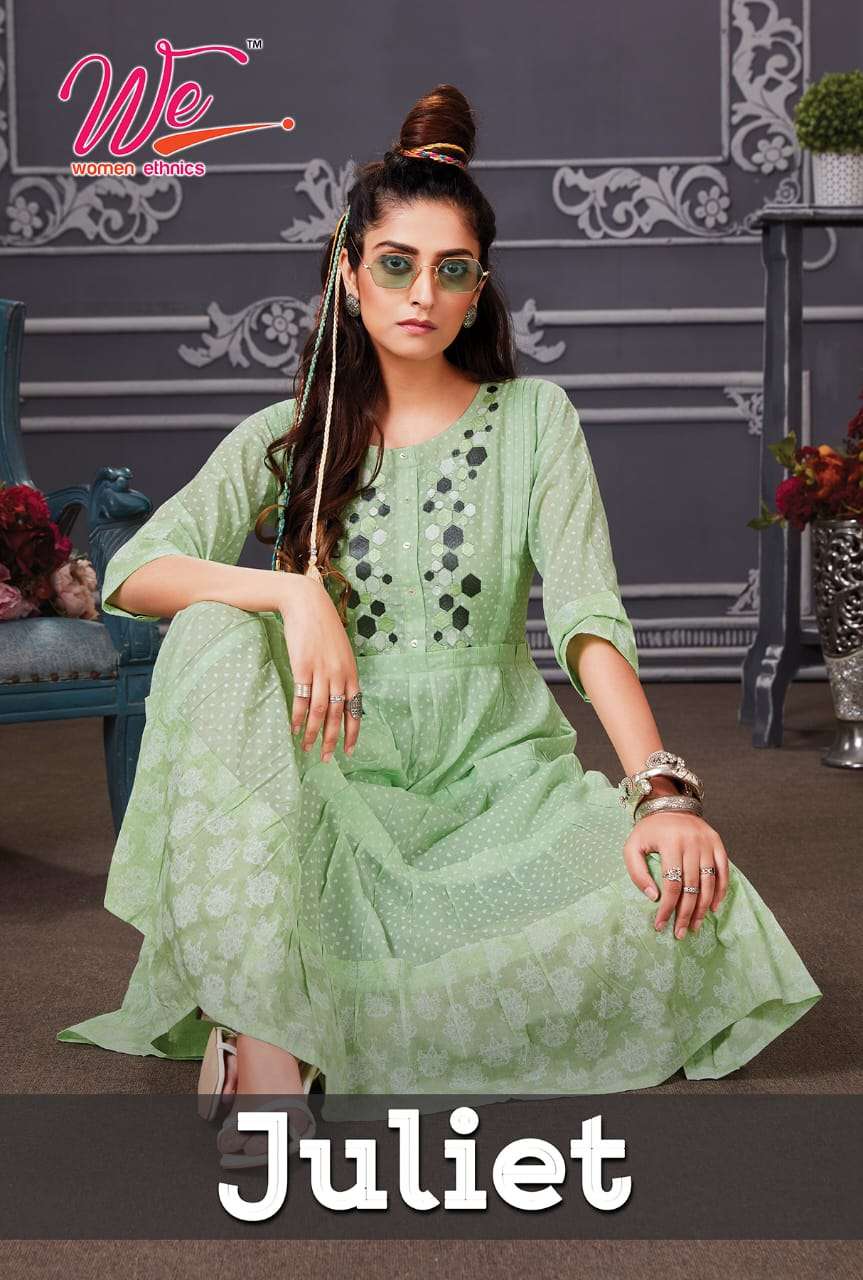 Women Ethnics Presents Juliet cotton Kurtis