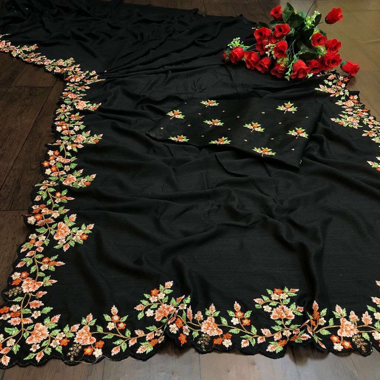 Akshita 1001 Party Designer Silk saree Wholesale catalog