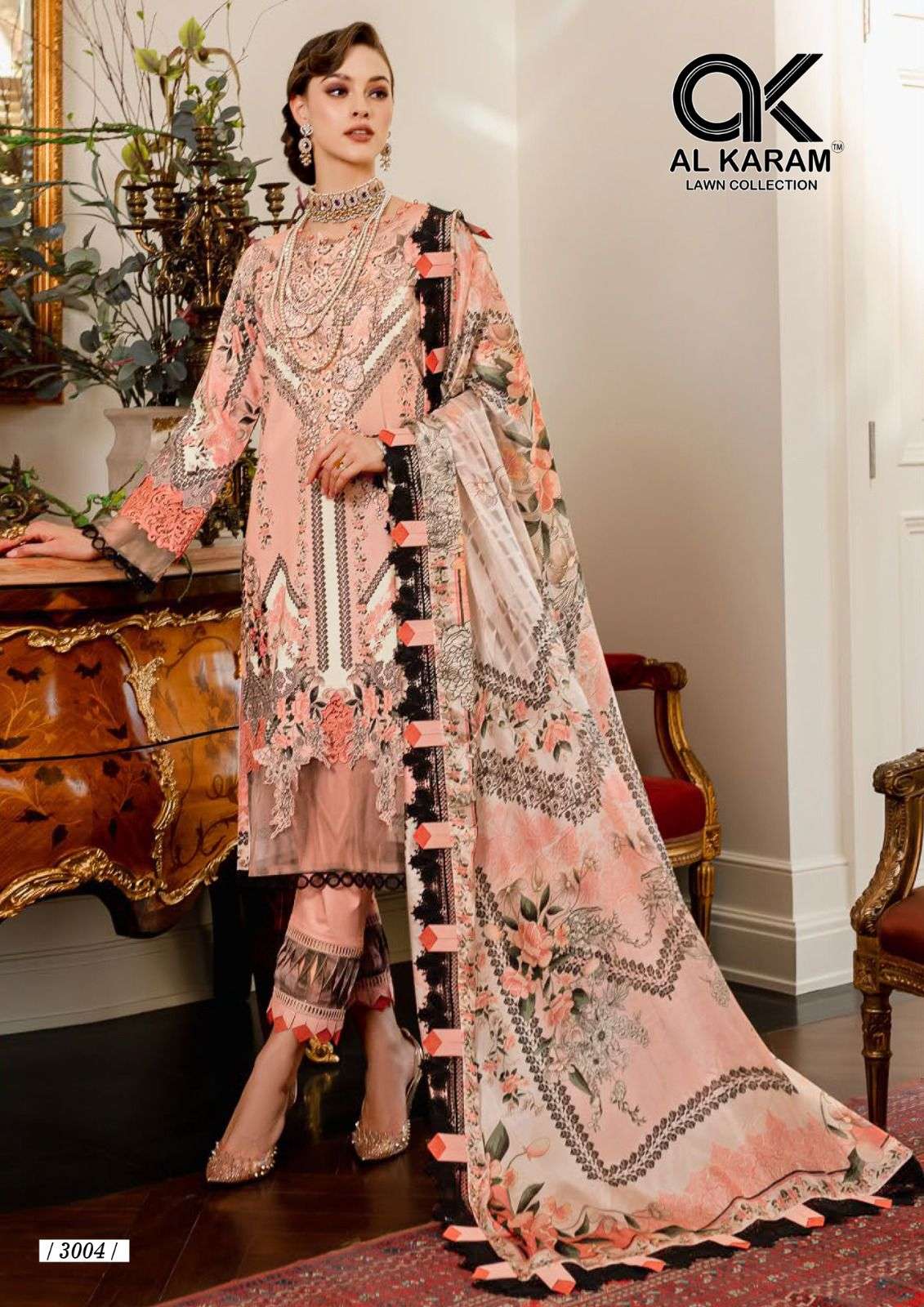 Al Karam Queen S Court Vol-3 – Dress Material Wholesale catalog
