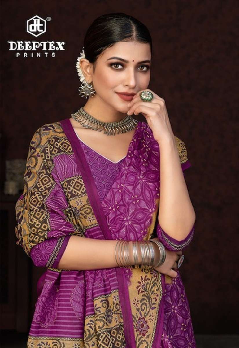 Deeptex Prime Time Vol-7 – Pure Cotton Saree Wholesale catalog 
