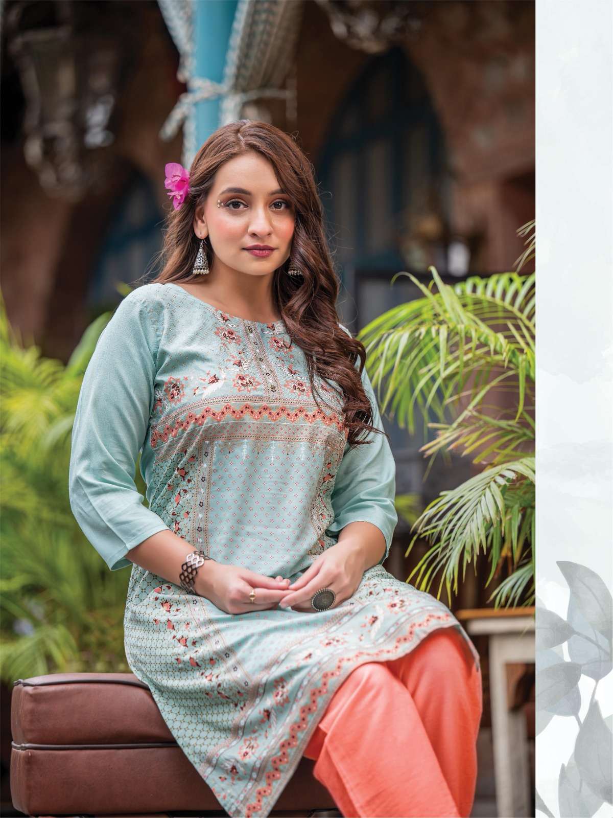 HERITAGE COLLECTION CLASSIC RAYON SLUB & PLAIN Kurti Wholesale catalog