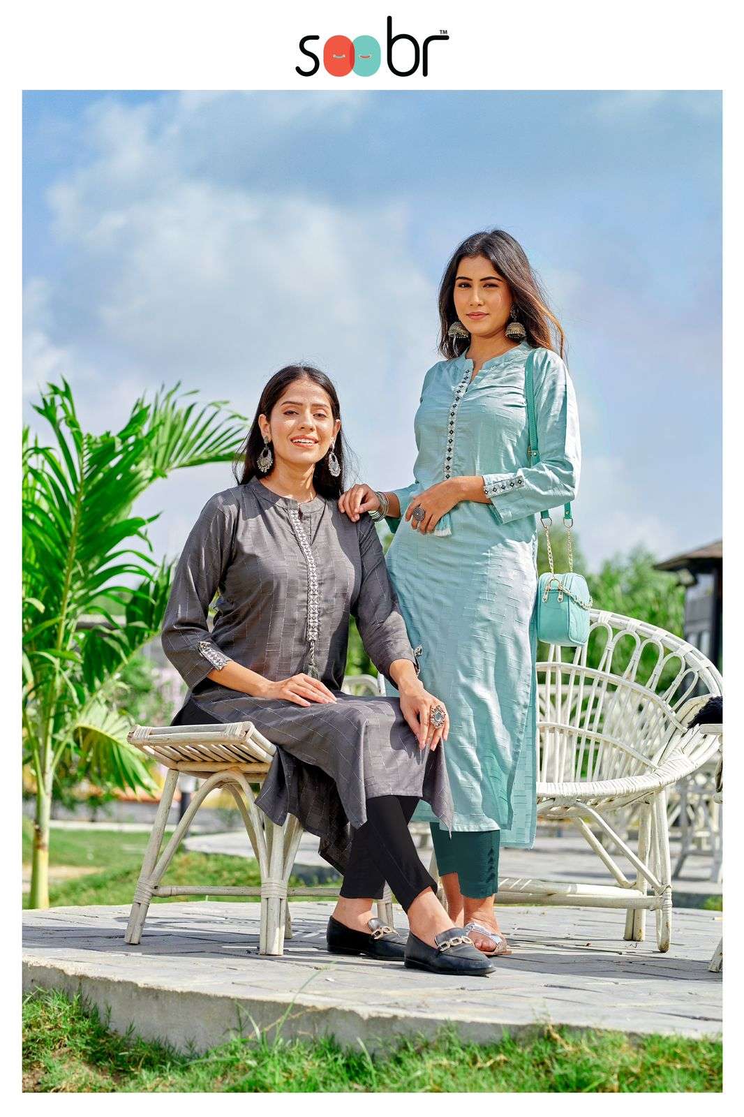 HIE SOOBR INDIGO RAYON KURTI WHOLESALE CATALOG
