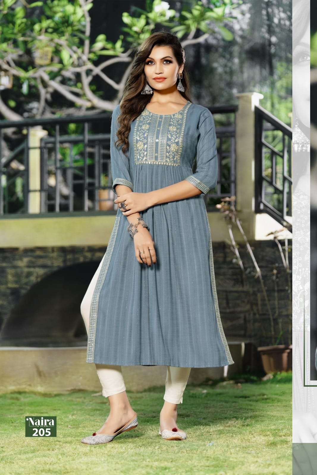 HIRWA presents  its latest naira cut kurti catalog NAIRA Vol 2