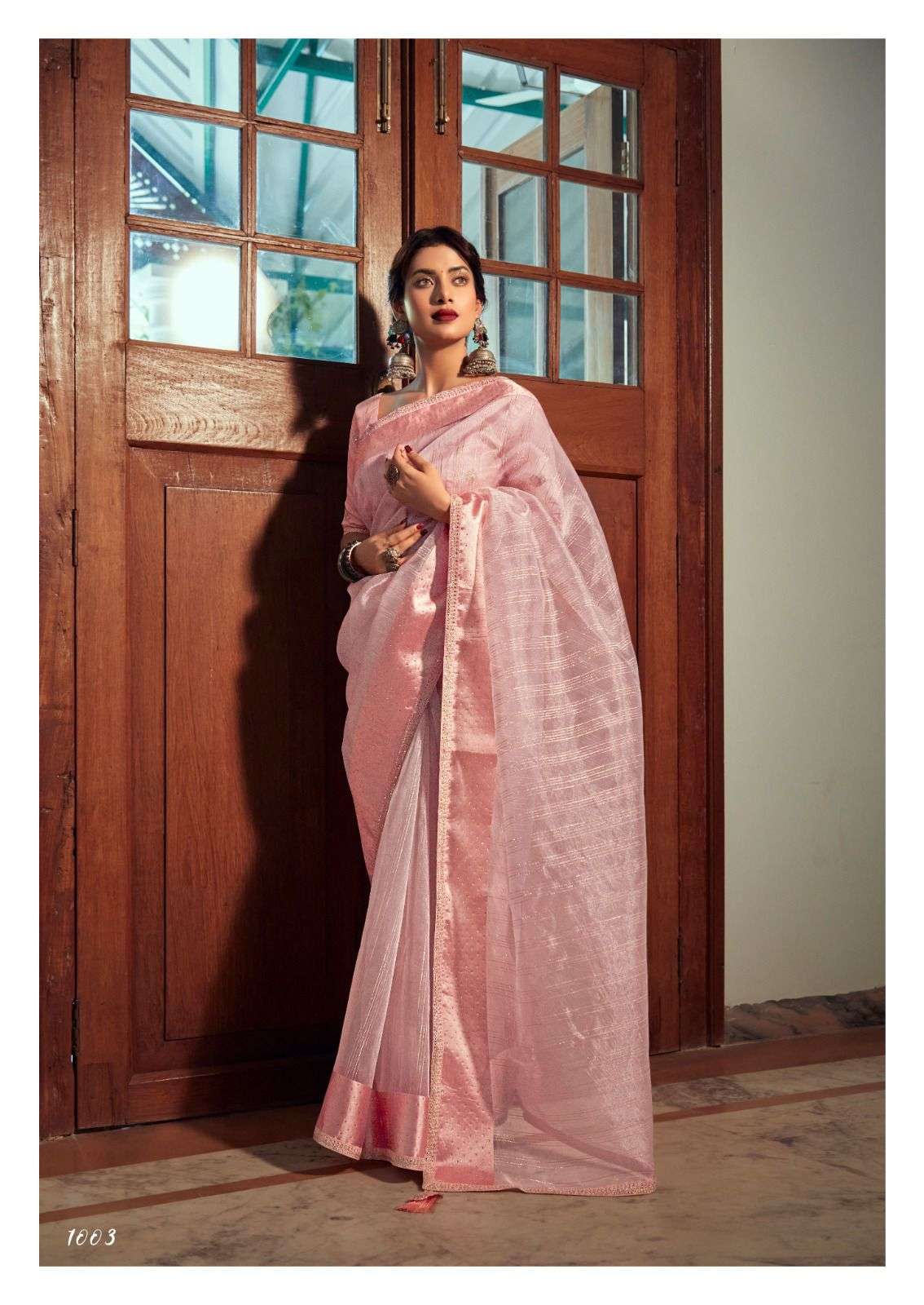 Kashvi Sangam 1001 Designer Organza Saree Wholesale catalog