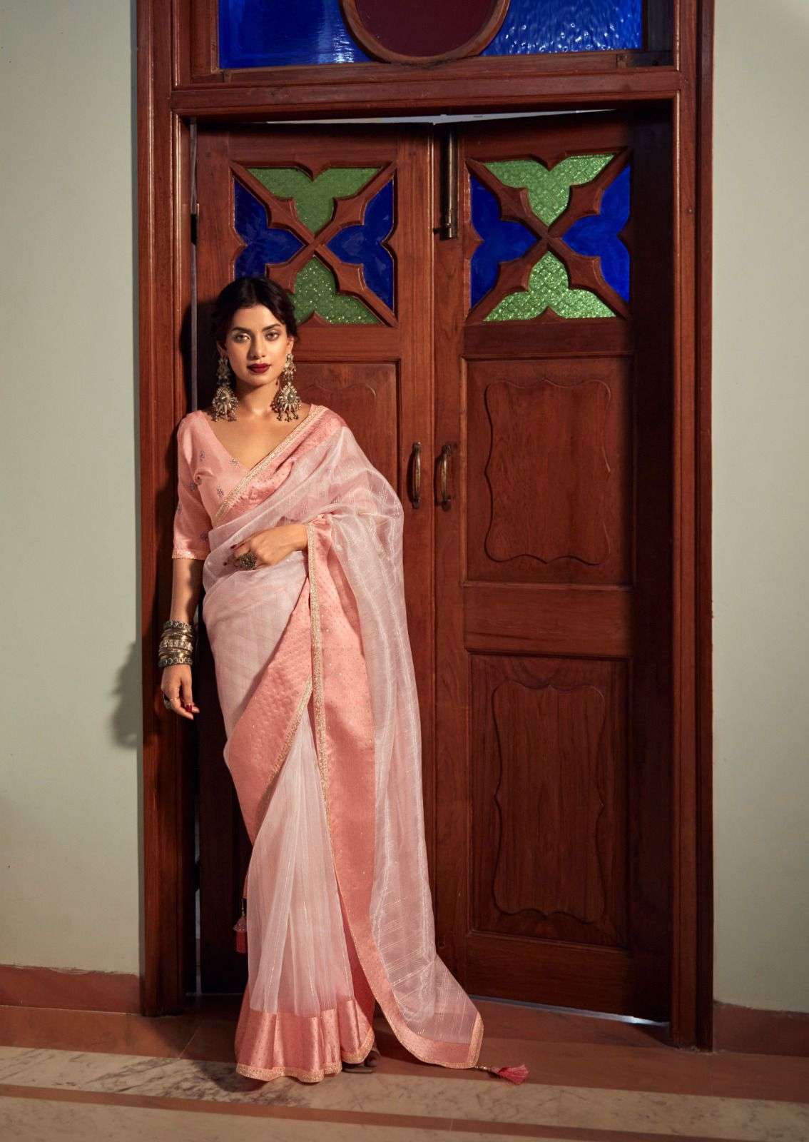 Kashvi Sangam 1001 Designer Organza Saree Wholesale catalog