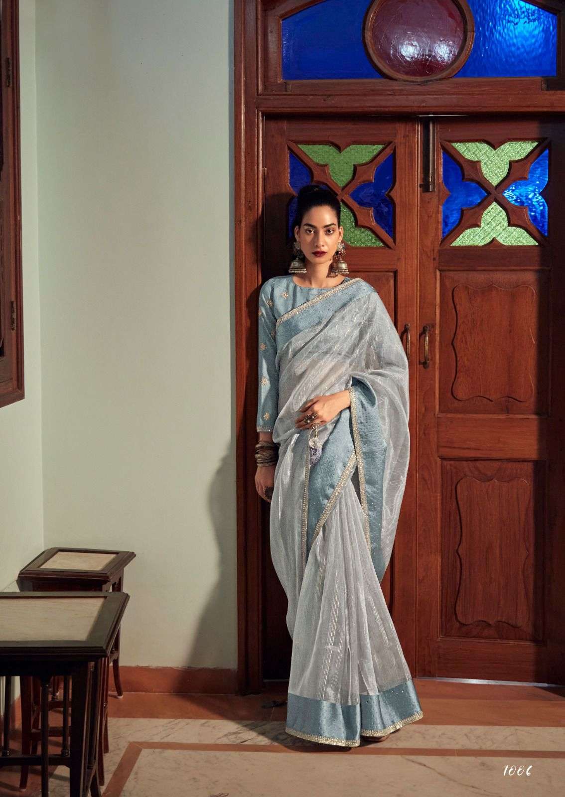 Kashvi Sangam 1001 Designer Organza Saree Wholesale catalog