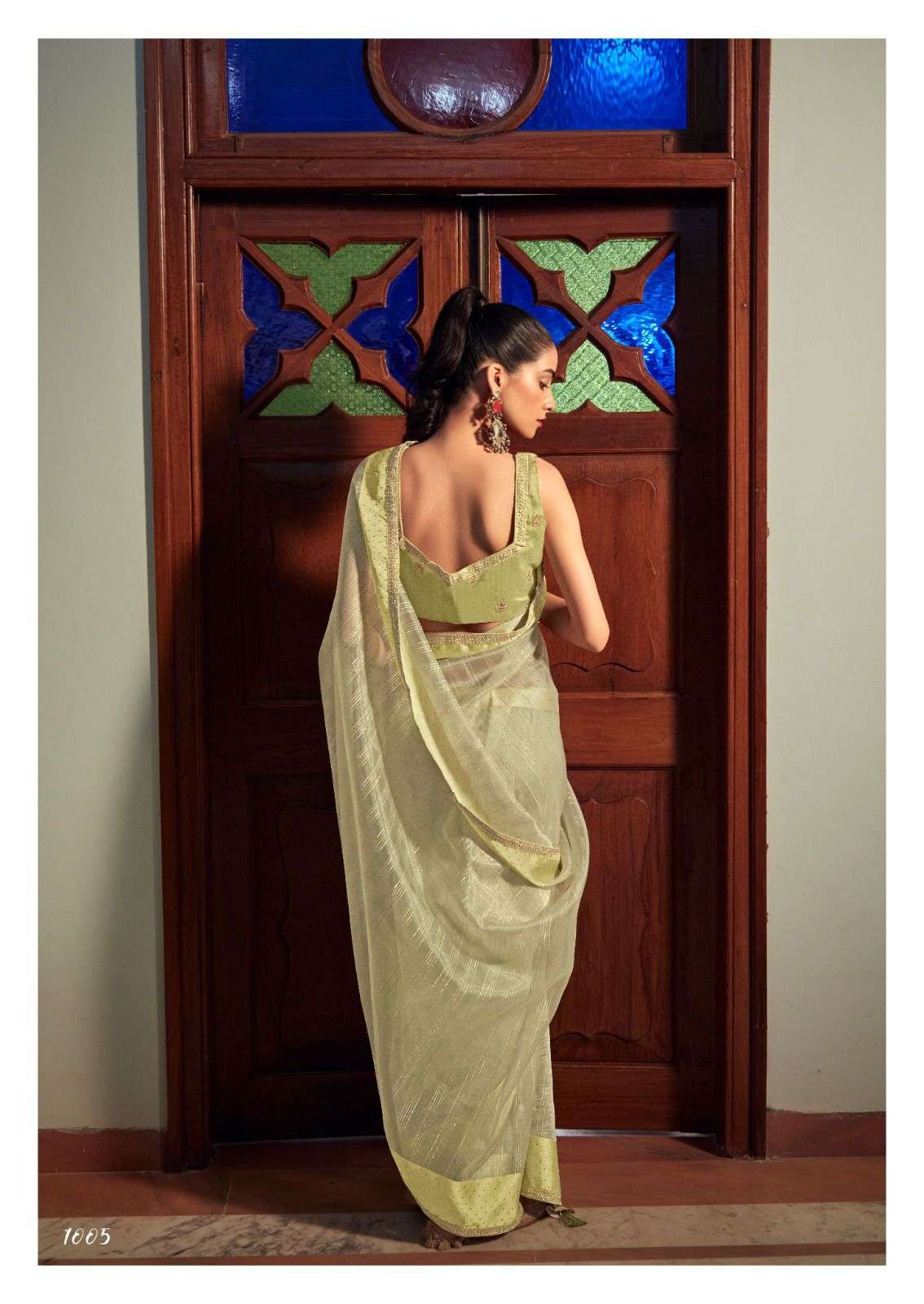 Kashvi Sangam 1001 Designer Organza Saree Wholesale catalog