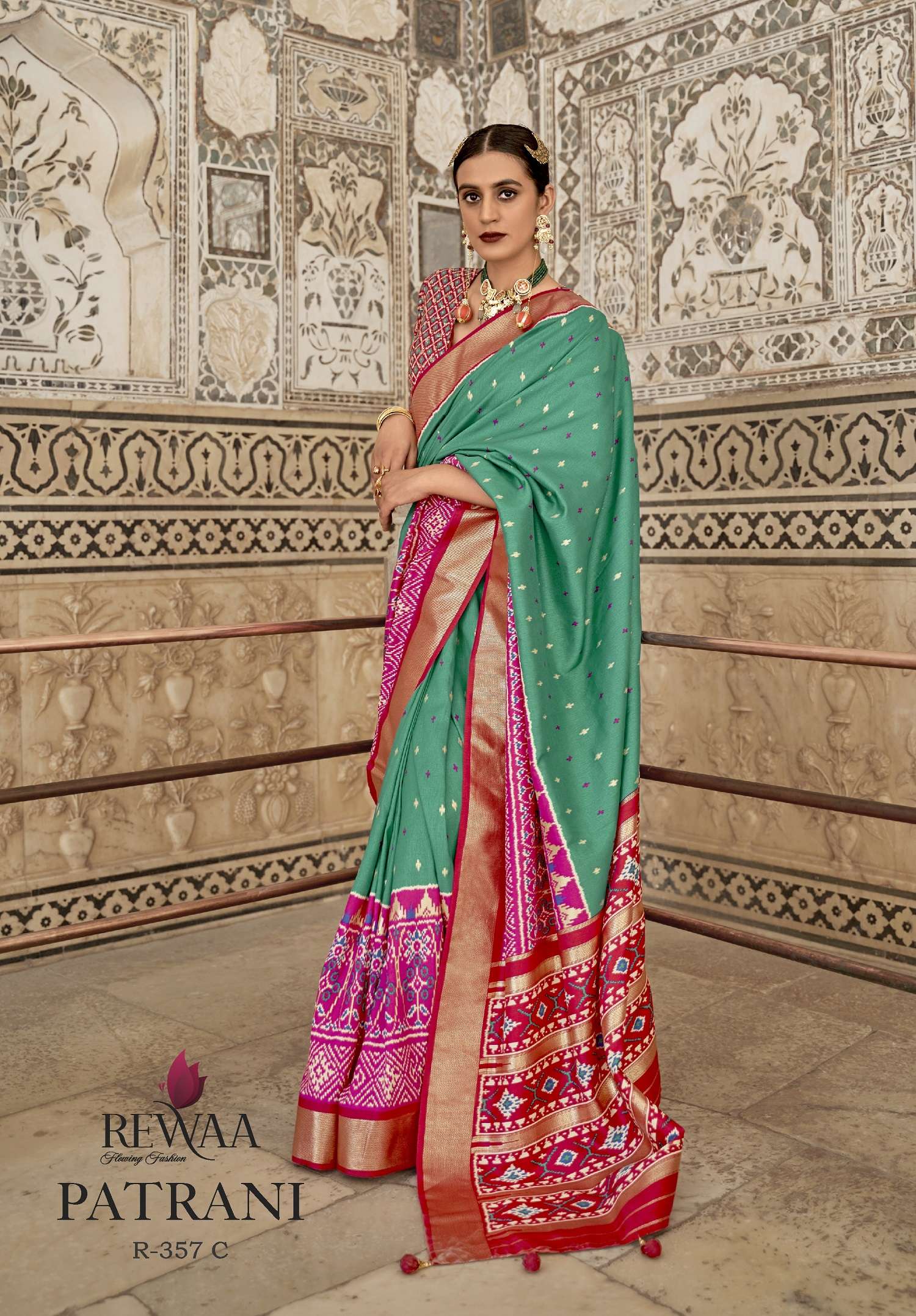 Rewaa Patrani Vol 1 Festive Designer Silk Saree Wholesale catalog