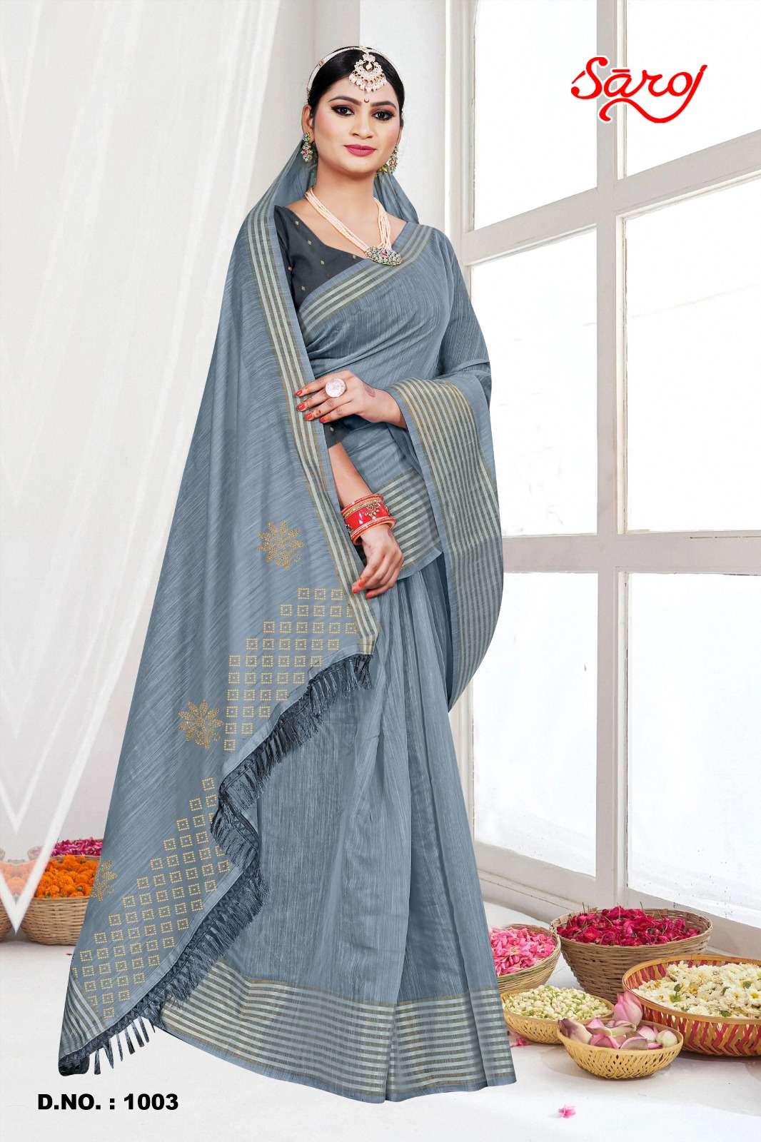 Saroj textile presents Mahotsav vol-2 cotton sarees catalogue