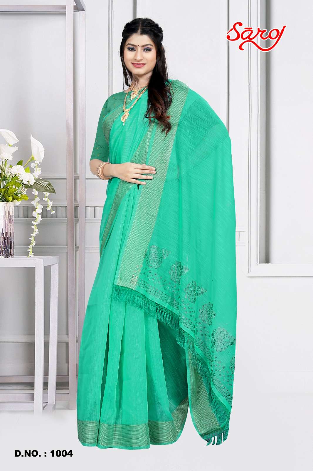 Saroj textile presents Mahotsav vol-5 cotton sarees catalogue