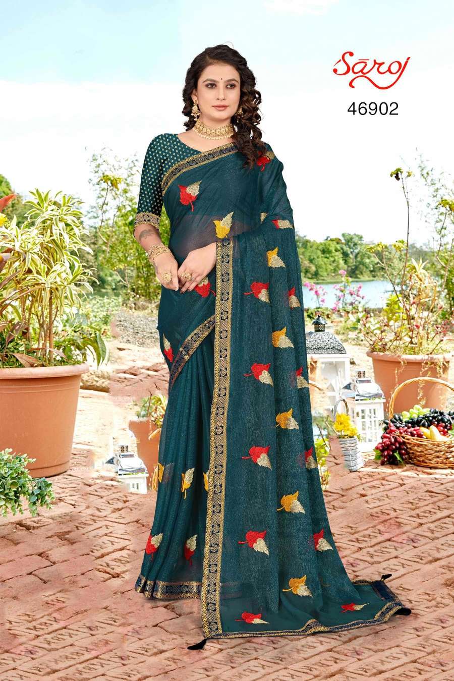 Saroj textile presents Shraddha vol 4 casual sarees catalogue