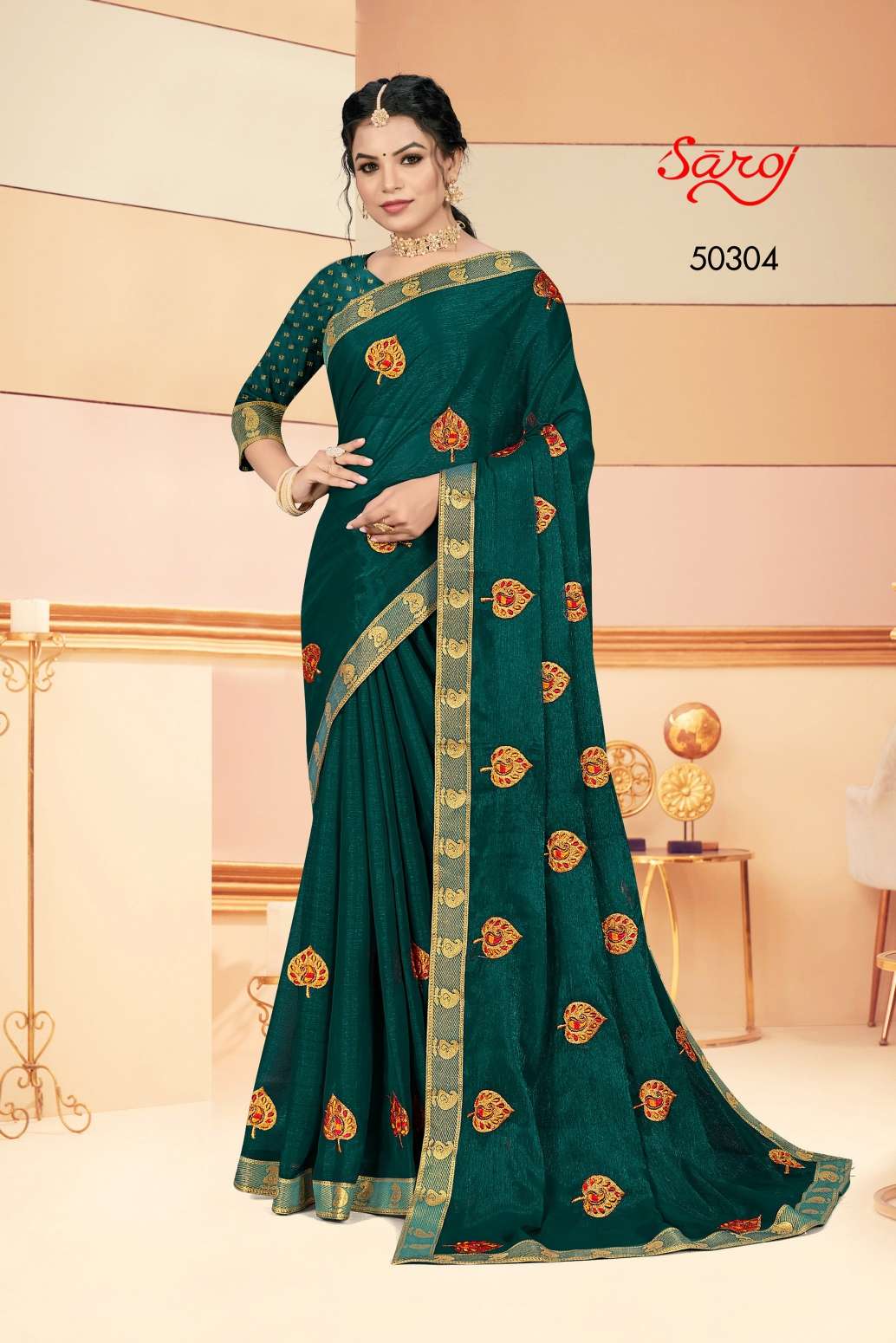 Saroj textile presents Shraddha vol-7 casual sarees catalogue