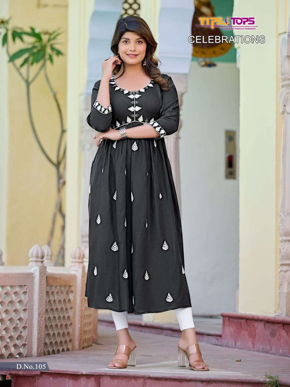 TIPS & TOPS CELEBRATIONS Fancy ALIA Style Kurtis Wholesale catalog