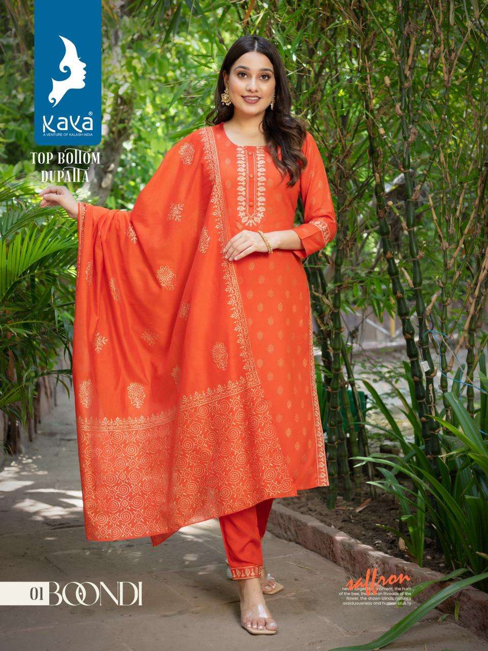 BOONDI  KAYA KURTI WHOLESALE CATALOG