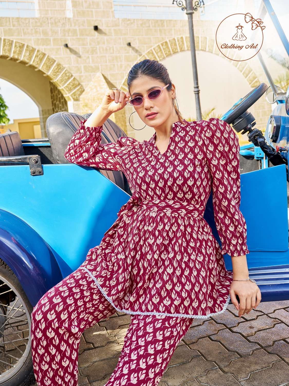 CLOTHING ART CO-ORD SET Kurti Wholesale catalog