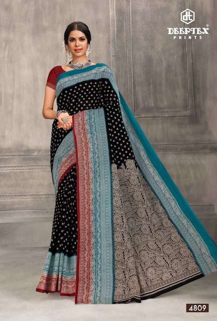 Deeptex Mother India Vol-48 – Cotton Saree Wholesale catalog