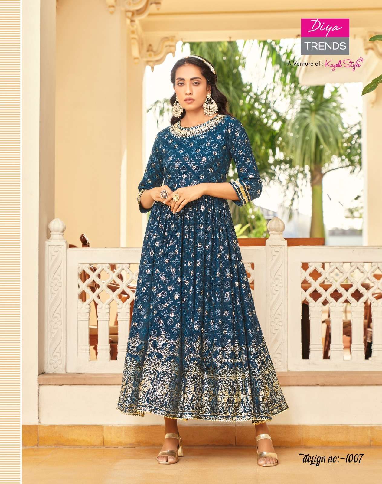 Diya Trends  POOSH VOL.1 Kurti Wholesale catalog