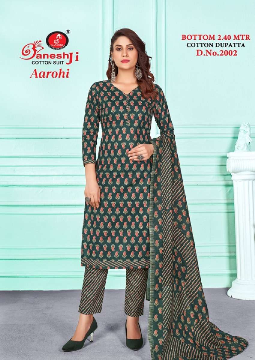 ganesh Ji Aarohi Vol-2 – Dress material Wholesale catalog