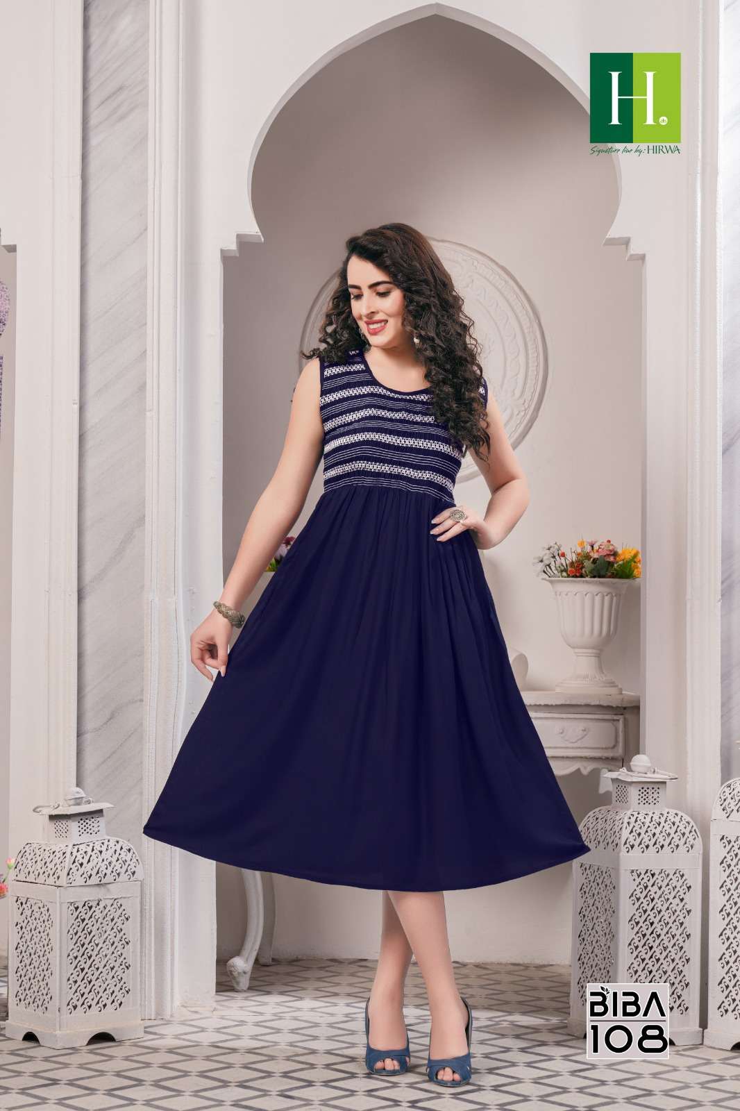 HIRWA BIBA Top Kurti Wholesale catalog
