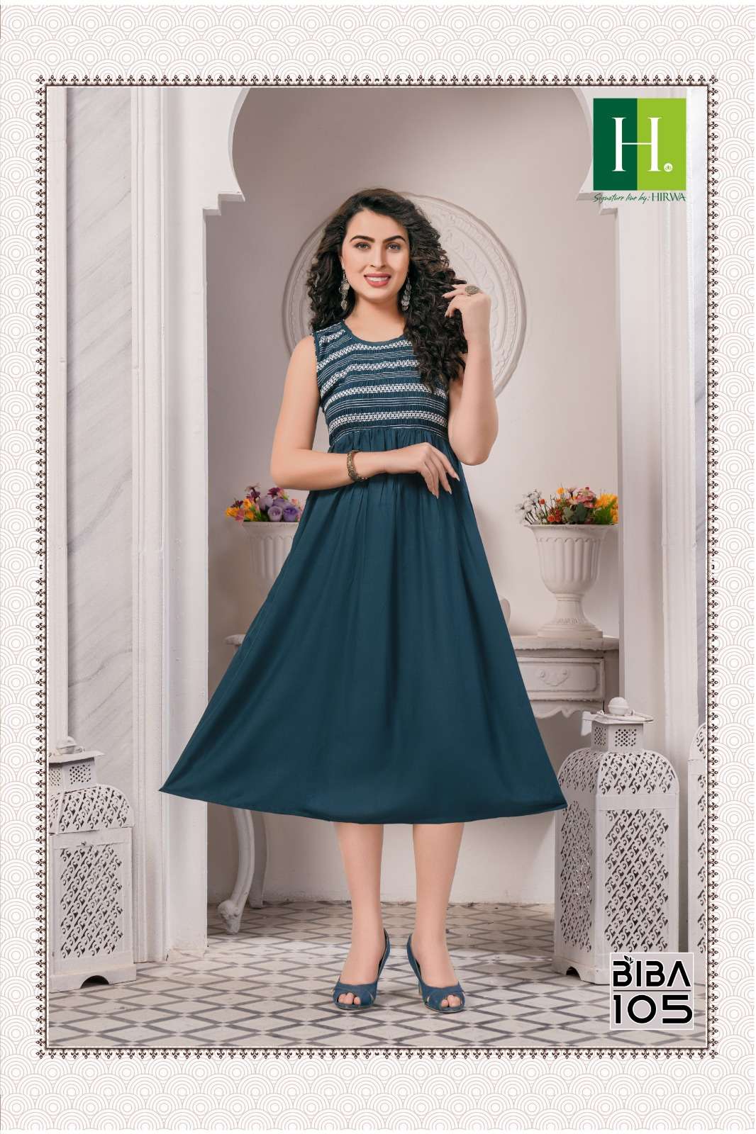 HIRWA BIBA Top Kurti Wholesale catalog