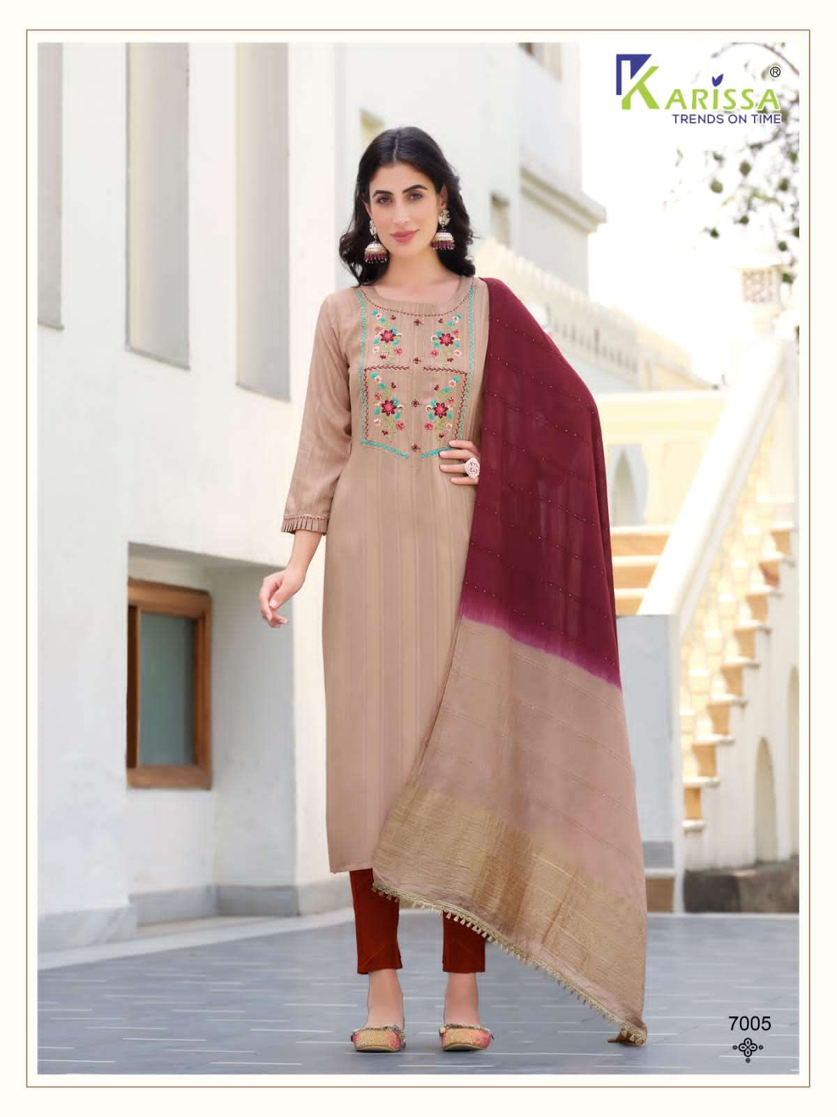 KARISSA SALONI LIVA Kurti Wholesale catalog