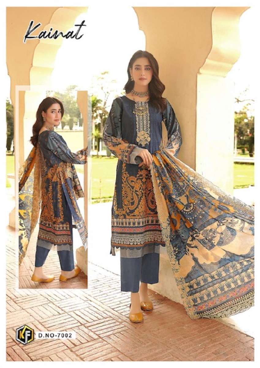 Keval Kainat Vol-7 – dress material Wholesale catalog