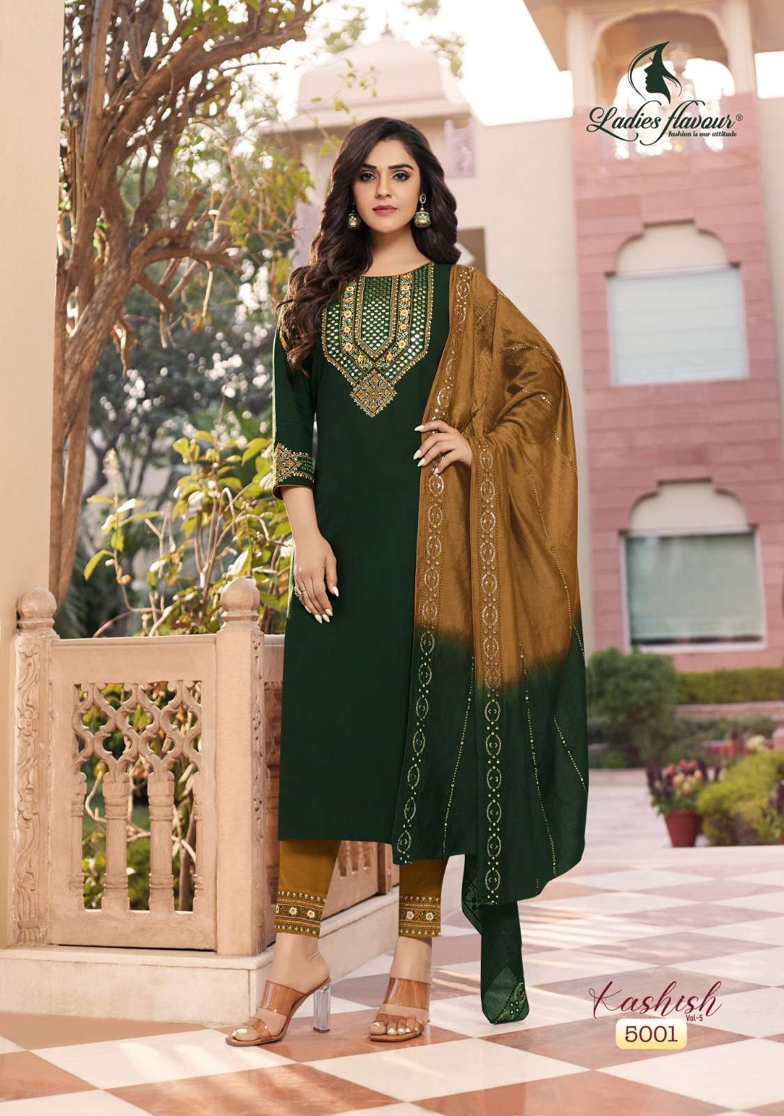 Ladies Flavour Kashish Vol 5 Kurti Wholesale catalog