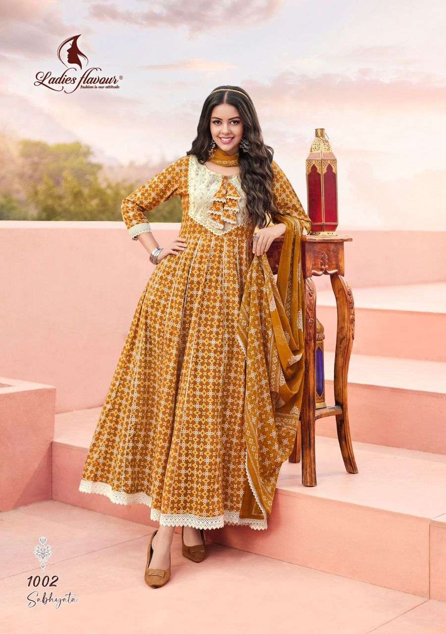 Ladies Flavour Sabhyata Kurti Wholesale catalog