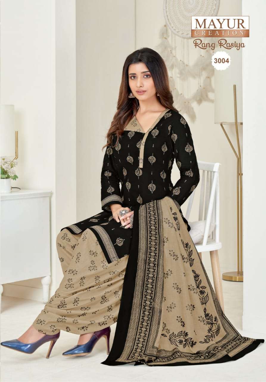 Mayur Rang Rasiya Vol-3 – Dress Material Wholesale catalog