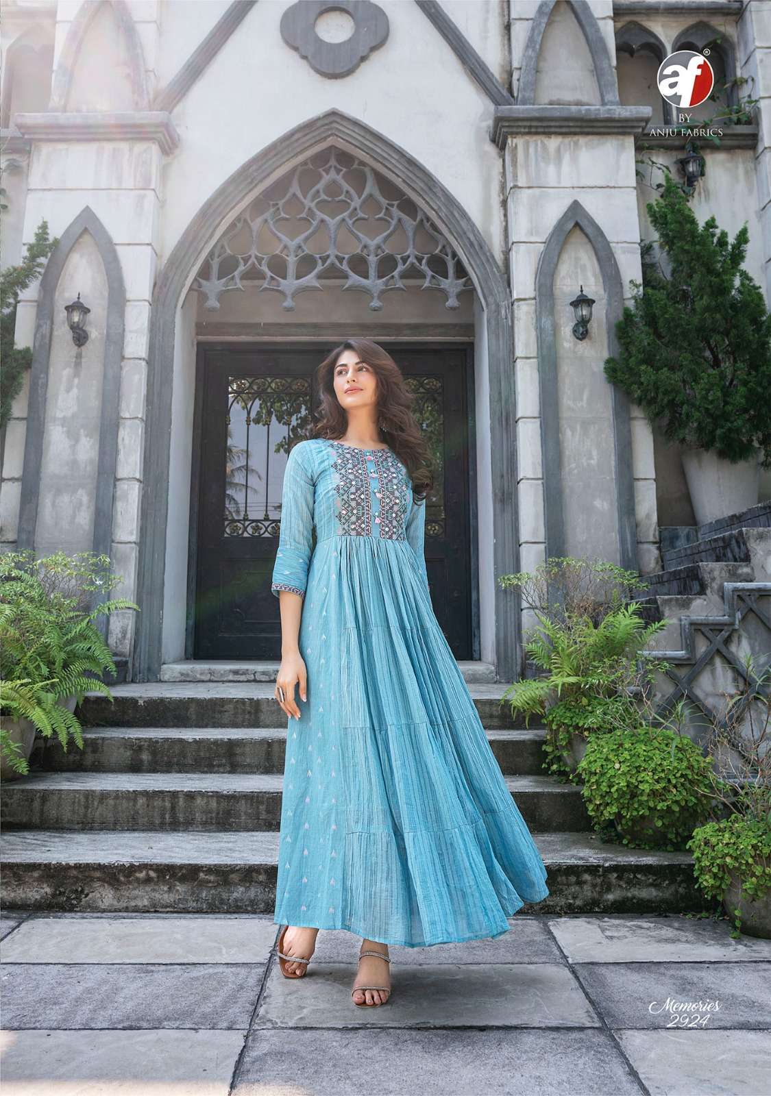 Memories vol-4 Gowns Kurti Wholesale catalog