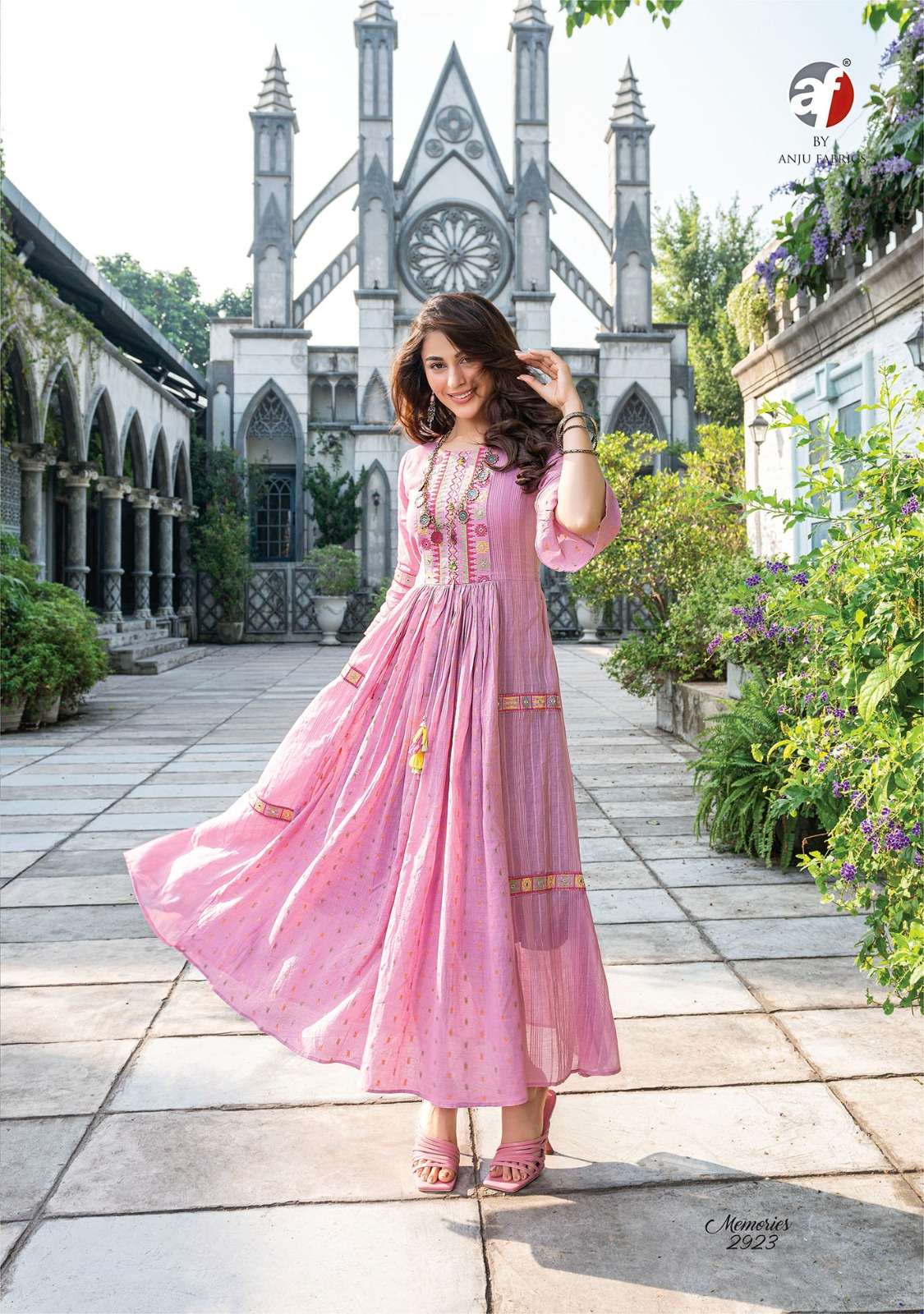 Memories vol-4 Gowns Kurti Wholesale catalog