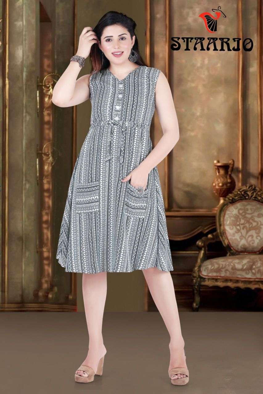 New Launch Lycra Chiffon Designer KURTI Wholesale catalog